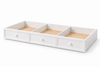 Optional Riley Beadboard Twin Trundle / Storage — White