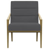 Kirra - Upholstered Metal Arm Accent Chair