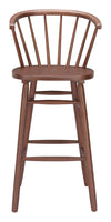 Stenger Barstool Walnut — Set of 2