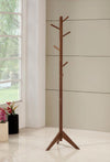 Devlin - 6 Hook Freestanding Wood Coat Rack Hat Hanger
