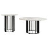 Haven - Round Marble Coffee Table Set