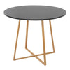 Cosmo - Dining Table - Natural Wood Metal Base