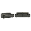 Buxton - Leather Upholstered Sofa Set