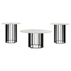 Haven - Round Marble Coffee Table Set