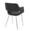 Margarite - Dining / Accent Chair - Chrome Metal (Set of 2)