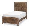 Summer Camp Panel Bed — Twin / Tree House Brown