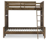Summer Camp Bunk Bed — Twin / Full / Tree House Brown