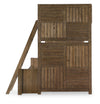 Summer Camp Bunk Bed — Twin / Full / Tree House Brown