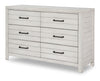 Summer Camp 54-inch Dresser — Stone Path Gray