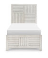 Summer Camp Panel Bed — Twin / Stone Path Gray