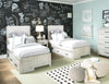 Summer Camp Panel Bed — Twin / Stone Path Gray