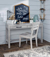 Summer Camp 52-inch Desk — Stone Path Gray