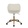Margarite - Task Chair - Gold Metal
