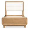 Theo - Complete Upholstered Panel Bed