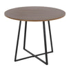 Cosmo - Canary Dining Table - Black Metal Base
