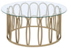Monett - Round Glass Top Table