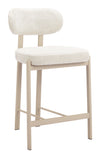 Aurea Counter Stool Light Gray — Set of 2