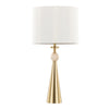 Cone - Travertine Table Lamp (Set of 2)