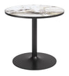 Batu Dining Table Gray & Black