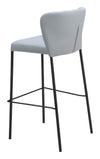 Linz Barstool Gray — Set of 2