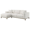 Geneva - Boucle Upholstered Sectional Chaise Sofa - Sand