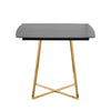 Folia - Dinette Table - Gold Metal