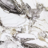 Caliza Dining Table White & Gold