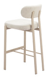 Aurea Barstool Light Gray — Set of 2