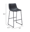 Smart Barstool Black — Set of 2