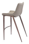 Magnus Barstool (Set of 2) Brown & Walnut — Set of 2