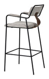 Couva Barstool Gray Tweed — Set of 2