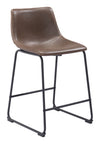 Smart Counter Stool Vintage Espresso — Set of 2