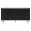 Lucaire 2-door 3-drawer Cultured Marble Top Sideboard Sandstone — product view 7