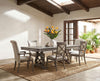 Cresswell 7-piece 104-inch Extension Dining Set Weathered Taupe — product view 1