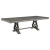 Cresswell 7-piece 104-inch Extension Dining Set Weathered Taupe — product view 3