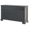 Cresswell 2-door 3-drawer Wine Storage Buffet Weathered Taupe — product view 11