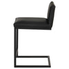 Vardon Genuine Leather Counter Height Chair Black (Set of 2) — product view 5