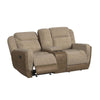 Hornet - Motion Glider Loveseat With Console