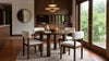 Faulkner 5-piece 48-inch Round Dining Set Cream — product view 1
