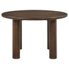 Faulkner 5-piece 48-inch Round Dining Set Cream — product view 3