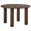 Faulkner 5-piece 48-inch Round Dining Set Cream — product view 4
