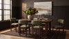Faulkner 7-piece 84-inch Extension Dining Set Moss Green — product view 1