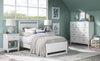 Summerland Panel Bed — Twin / Pure White