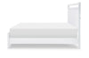 Summerland Panel Bed — California King / Pure White
