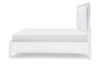 Summerland Upholstered Bed — California King / Pure White