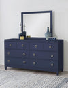 Summerland 66-inch Dresser — Inkwell Blue