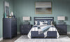 Summerland Panel Bed — Full / Inkwell Blue