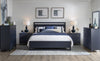 Summerland Panel Bed — California King / Inkwell Blue