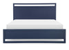 Summerland Panel Bed — California King / Inkwell Blue
