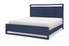 Summerland Panel Bed — California King / Inkwell Blue